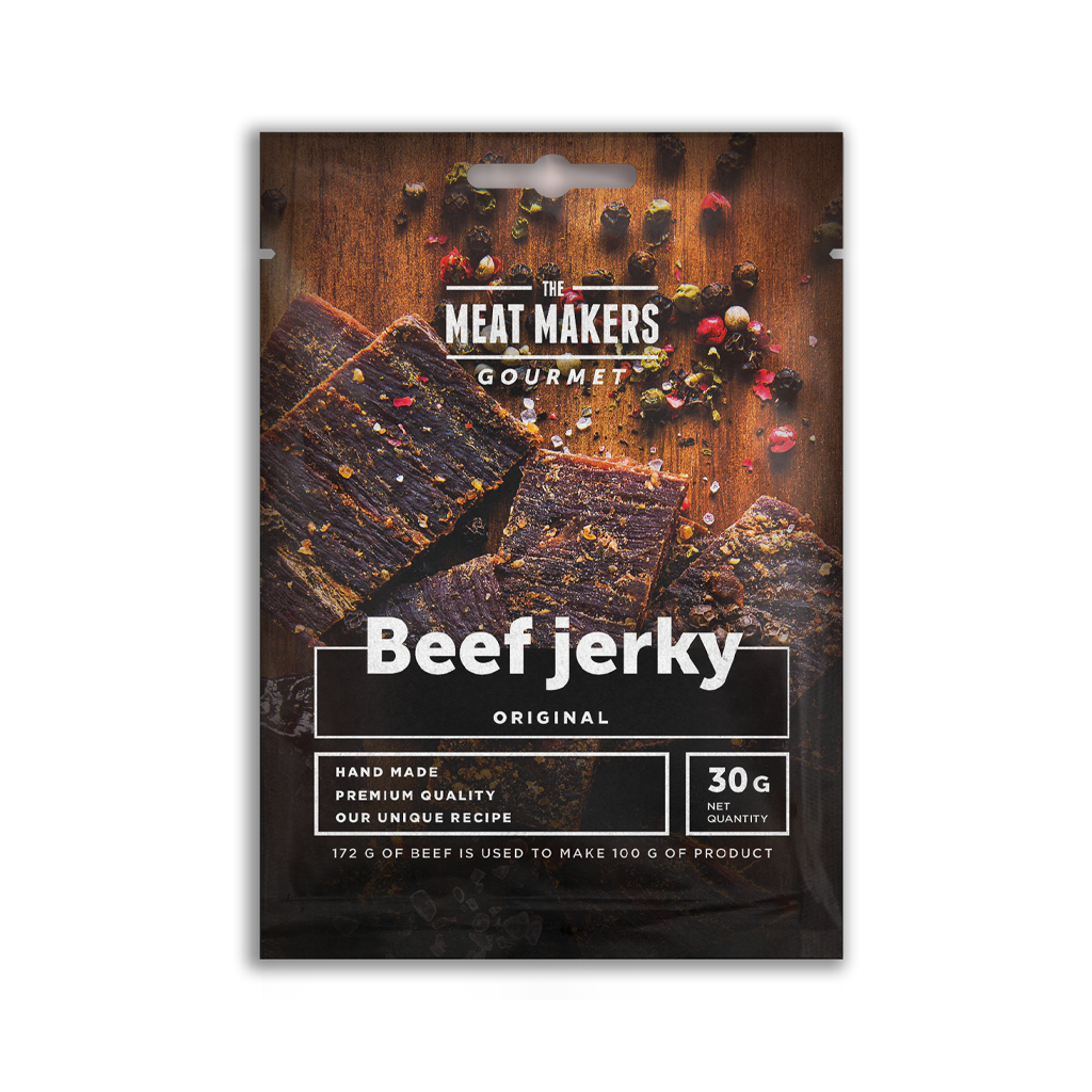 Premium Beef Jerky, 100% All Natural Beef Jerky