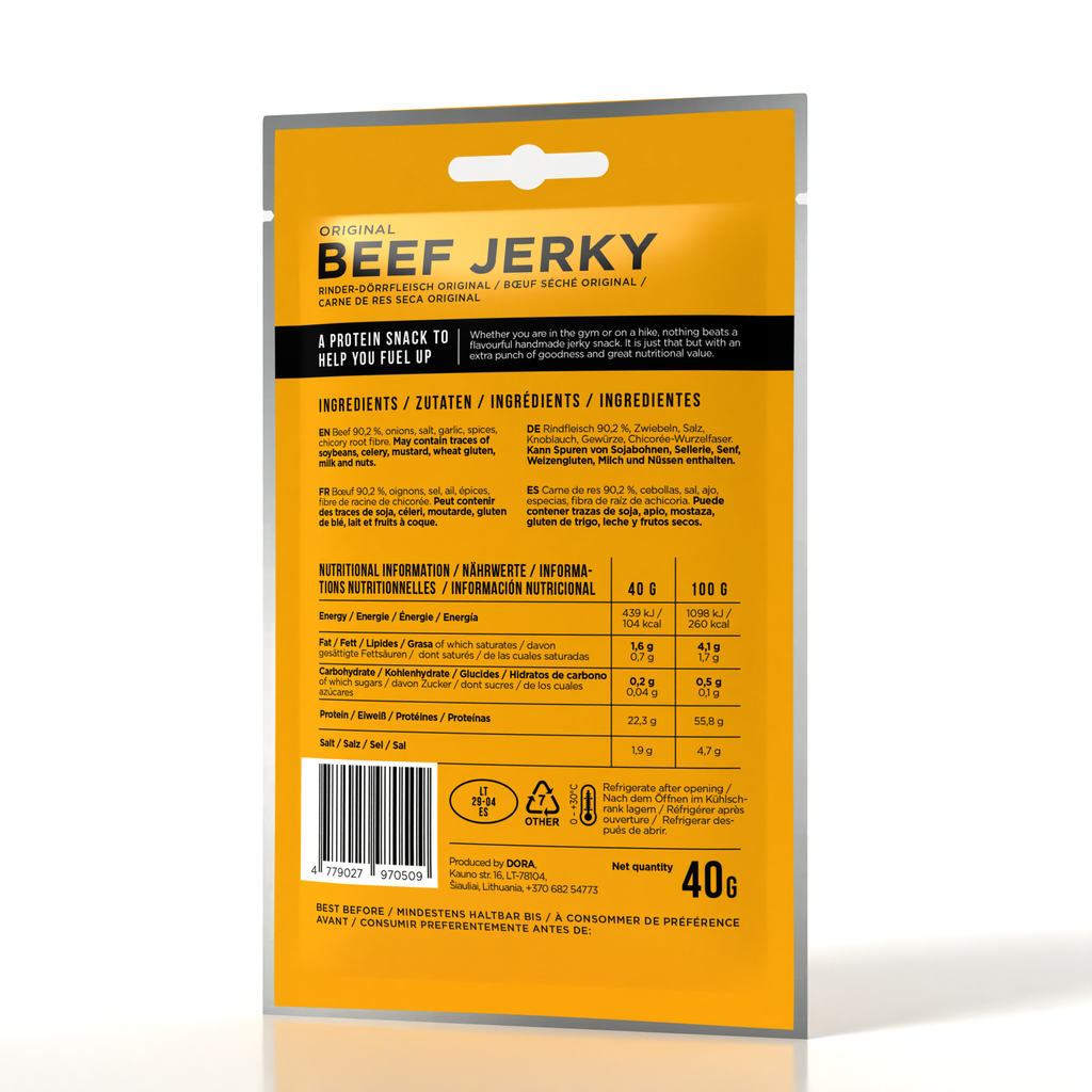 ORIGINAL | SPORT BEEF JERKY 40G