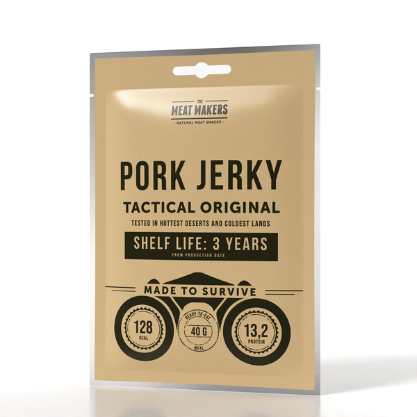 100 x TACTICAL PORK JERKY 40g