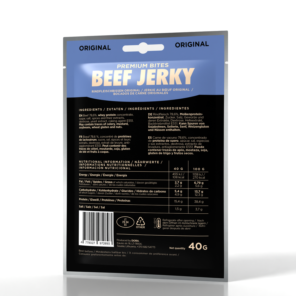 ORIGINAL | BEEF BITES 40G