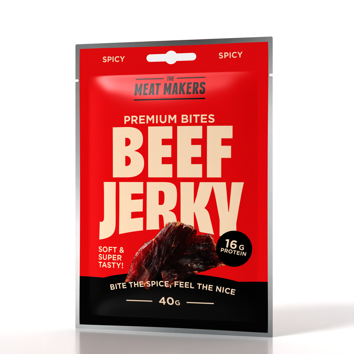 SPICY | BEEF BITES 40G – The Meat Makers