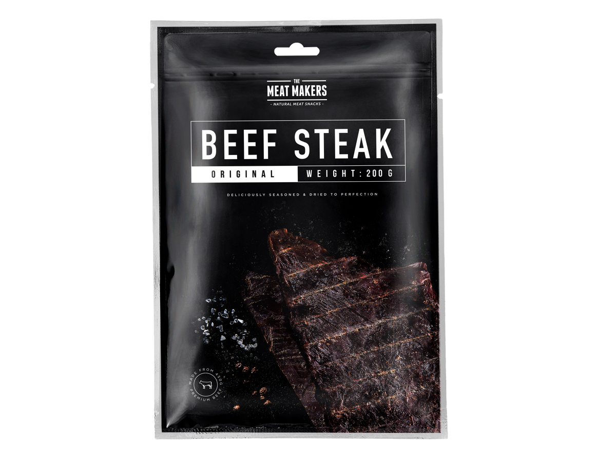 ORIGINAL | DRIED BEEF STEAK 200G – The Meat Makers