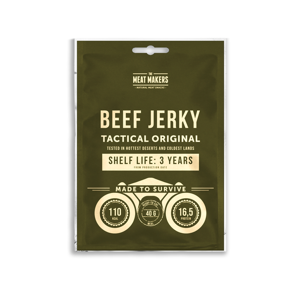 30 x ORIGINAL | TACTICAL BEEF JERKY  40G